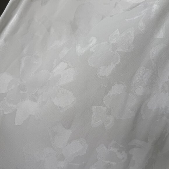 BHLDN Cowel Neck Asymmetrical Flounce Hem Dress - Picture 4 of 7